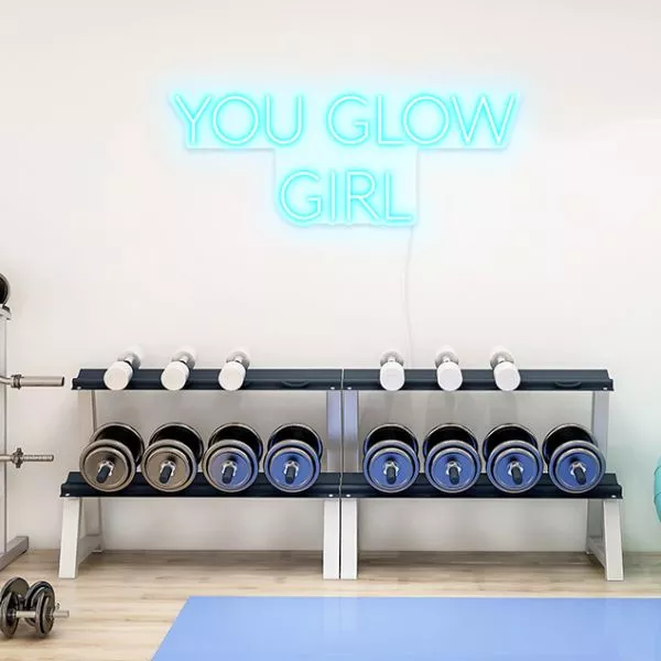 You Glow Girl Light Sign