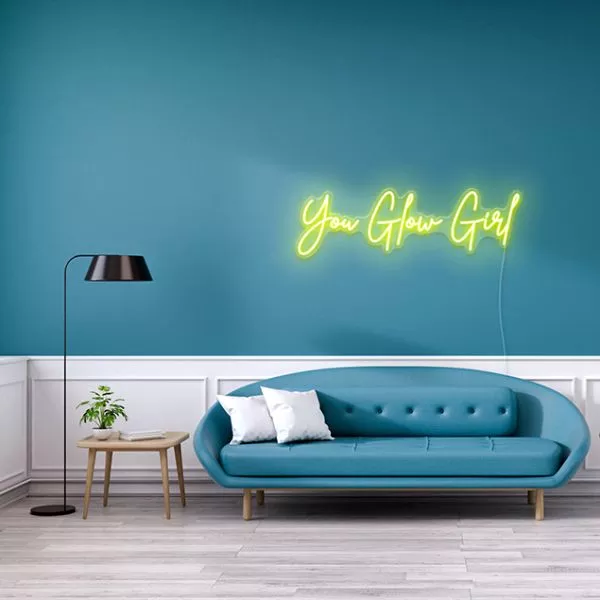 You Glow Girl Neon Light