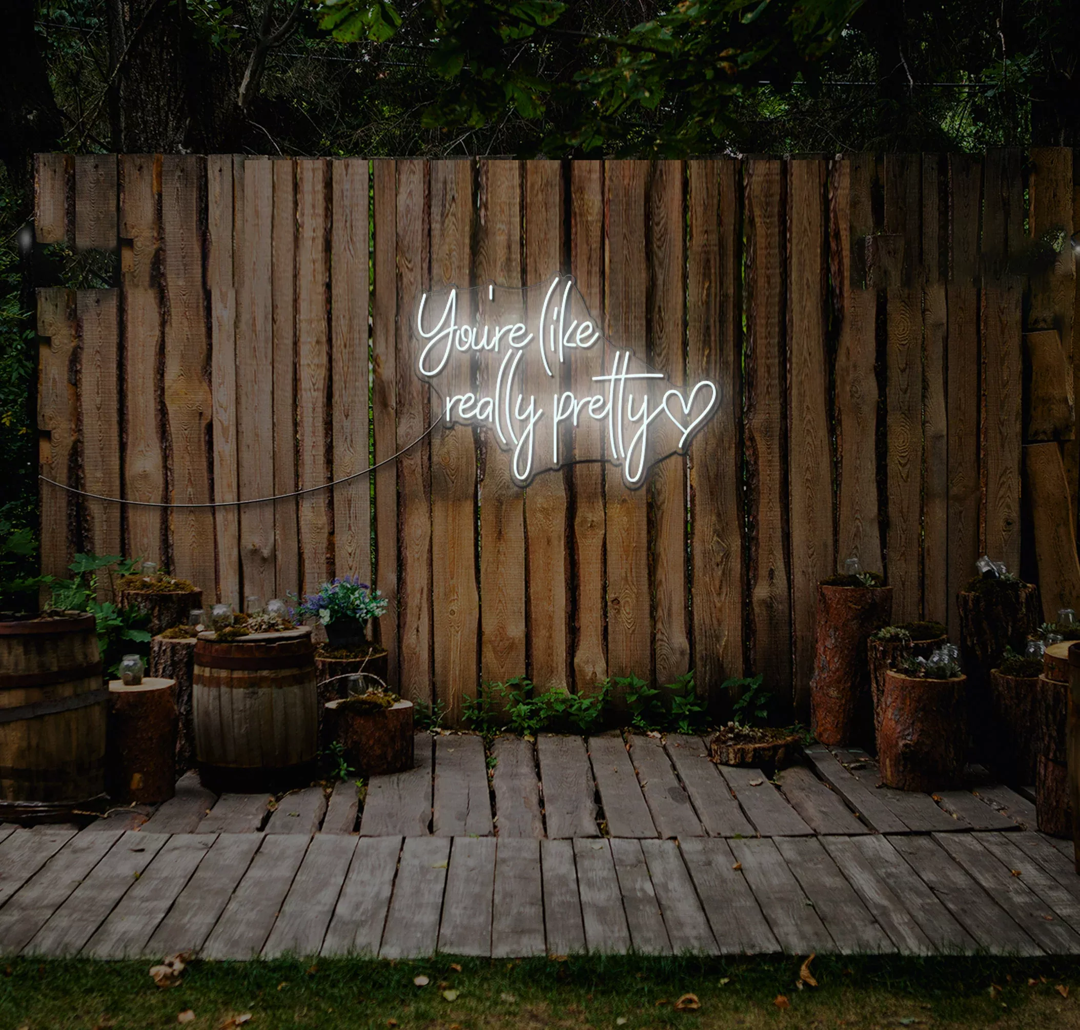 You're Like Really Pretty LED Neon Sign