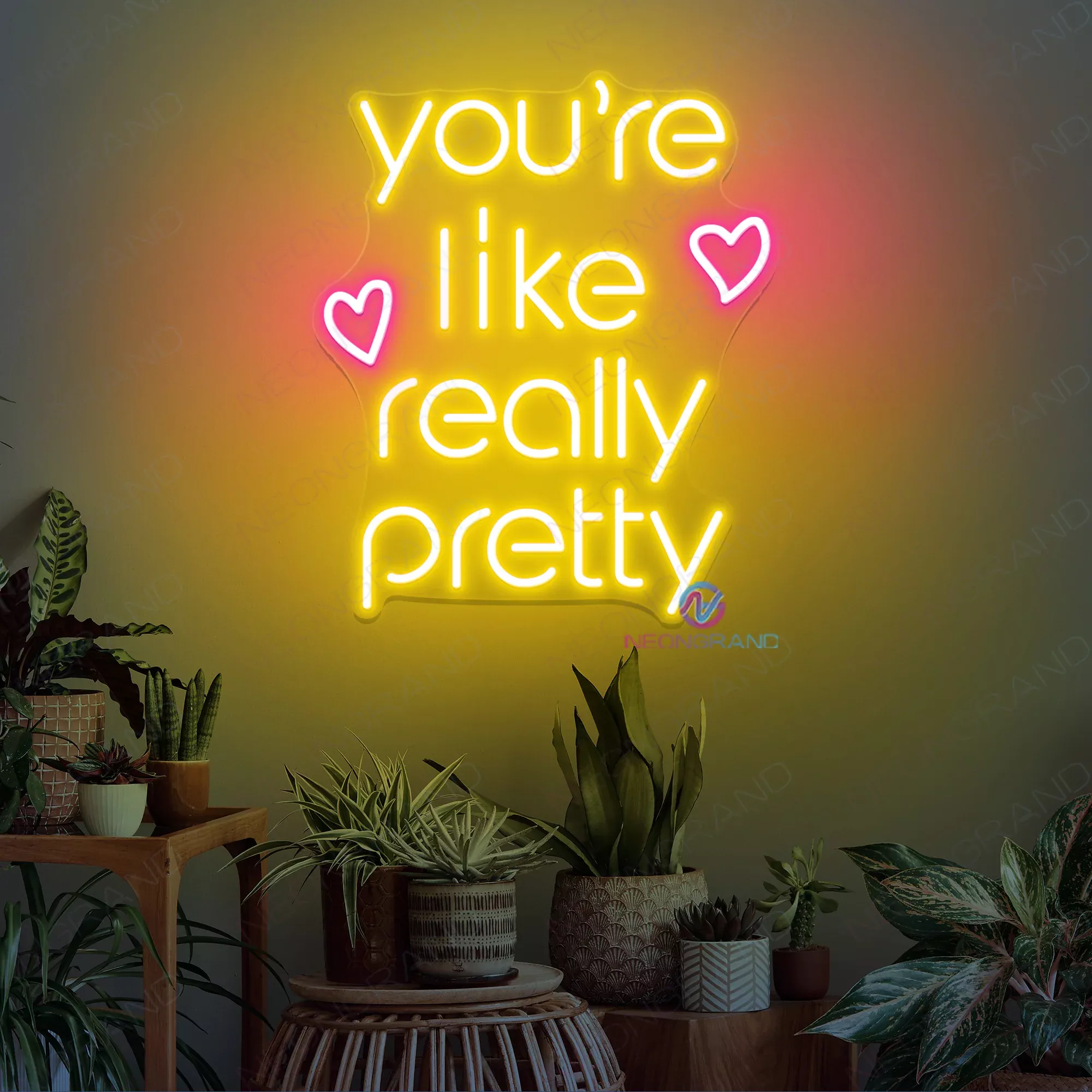 You Re Like Really Pretty Neon Sign Led Light