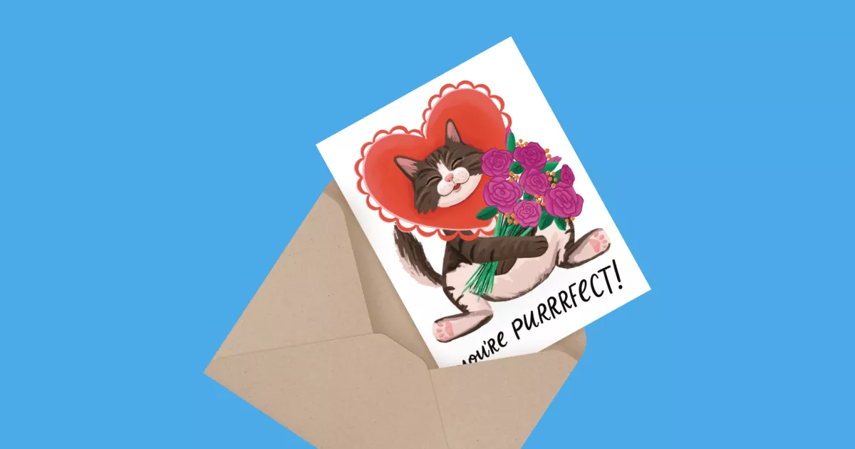 You're Purrrfect Cat