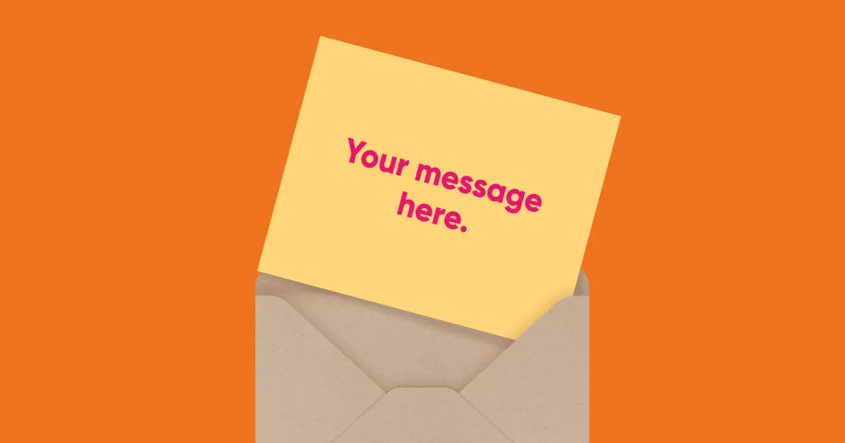 Your Message Yellow