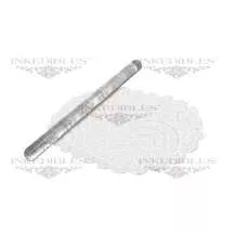 YummyArt Rolling Acrylic Rolling Pin 25x320mm (Semi-Circle Design) - Inkedibles