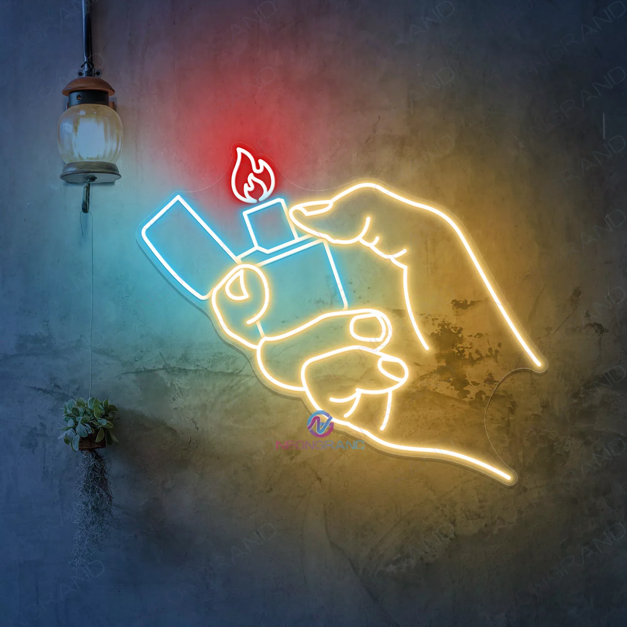 Zippo Neon Sign Man Cave Led Light